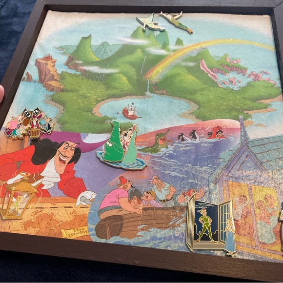 Handmade Disney Peter Pan Cork Board Display - Picture 2 of 3